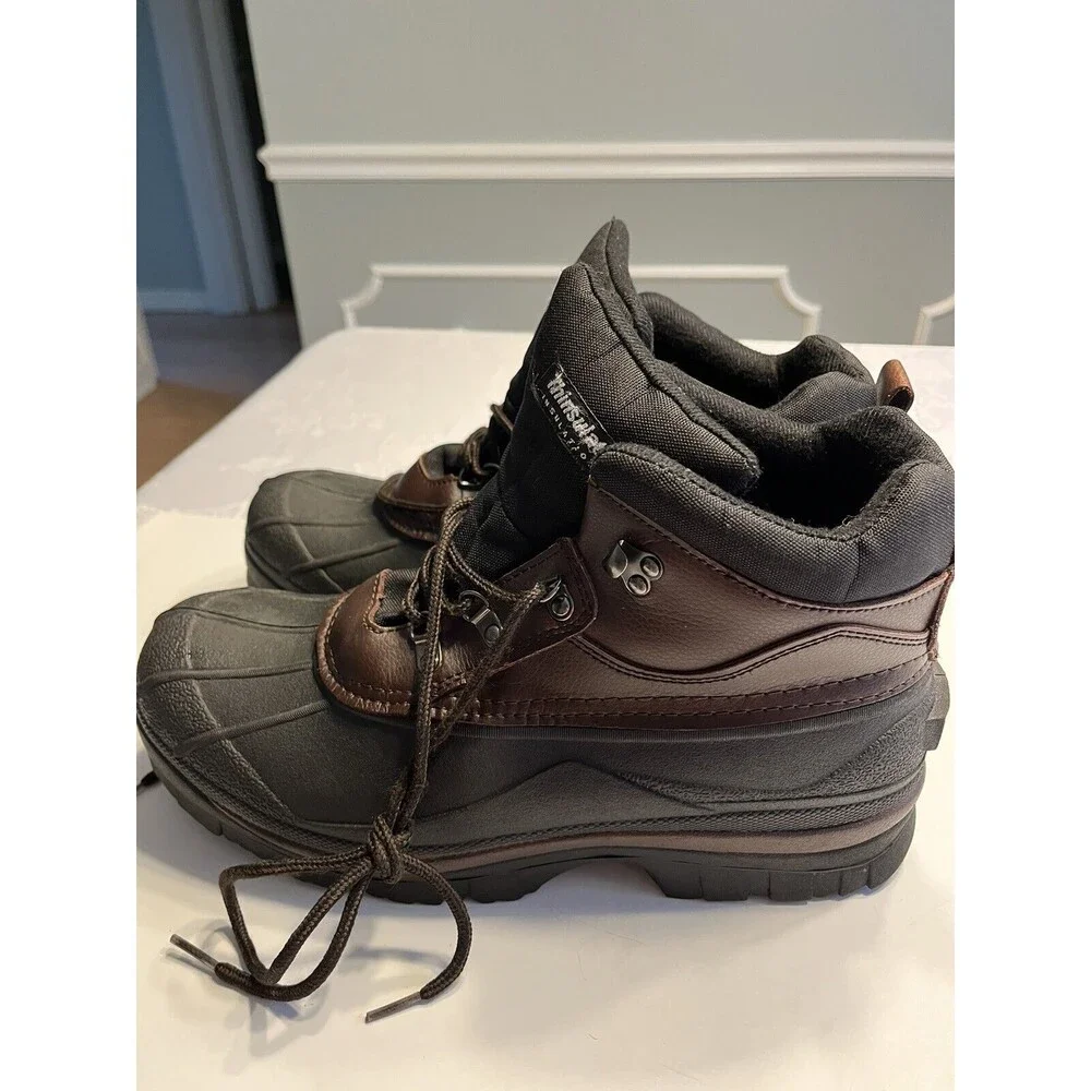 Rothco Venturer Cold Insulated Hiking Boots Leather Rubber Brown 5059 Men’s 13